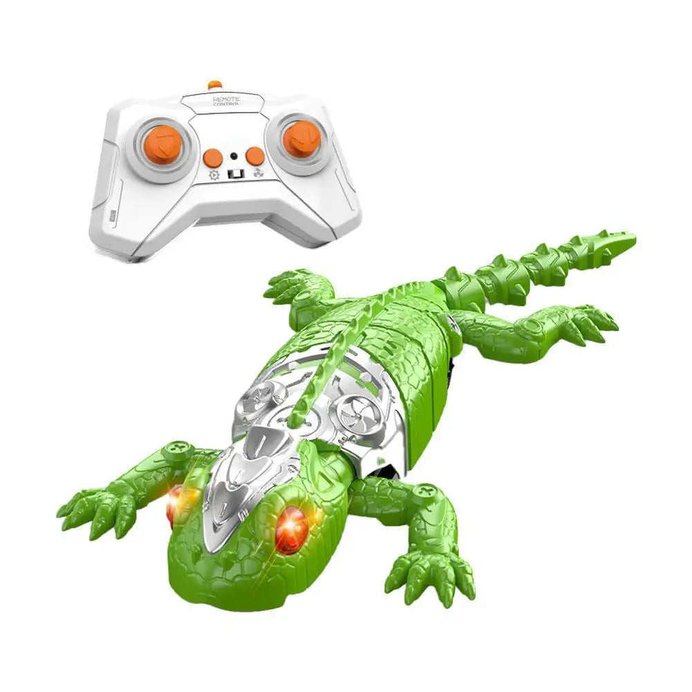 Realistic Biomimetic RC Wall Climbing Lizard Robot Toy Remote Control Gecko That Climb Glass & Smooth Wall Decor Christmas Gift